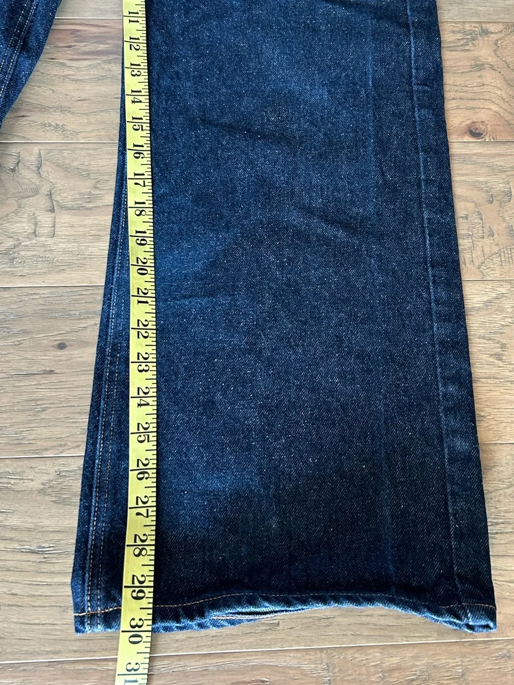 PoolHouse New York Blue Straight Wide-Leg Jeans Men’s Size 32 Short